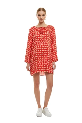 Abito Corto Oversize A2616