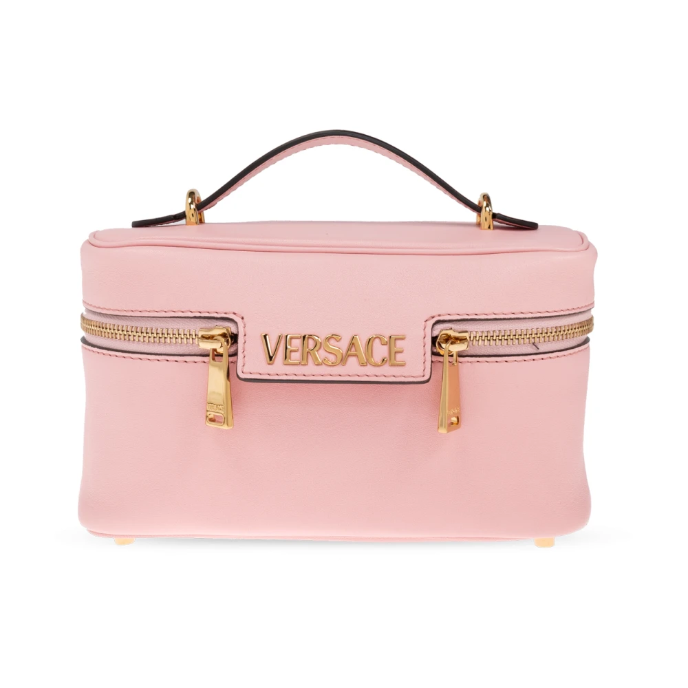 Versace Leren handtas Pink Dames