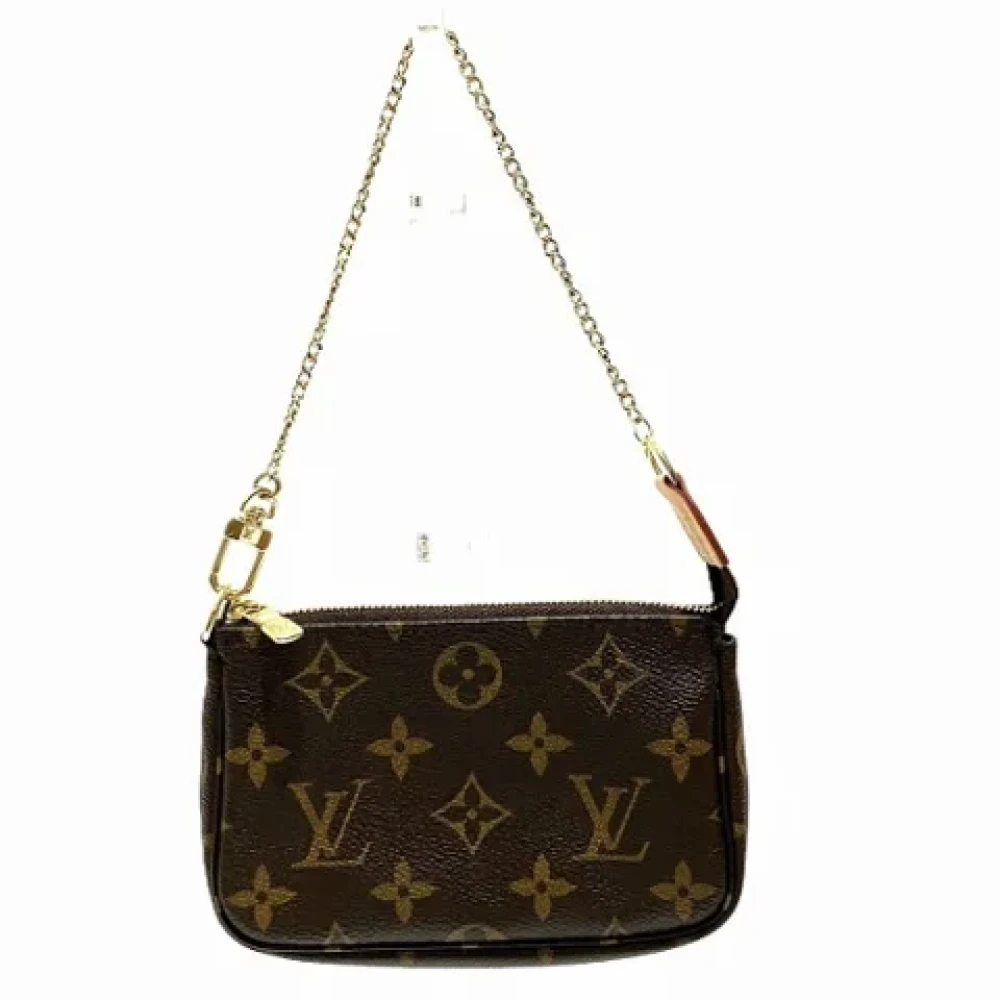 Louis Vuitton Vintage Pre-owned Fabric louis-vuitton-bags Brown Dames