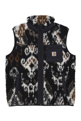 black-jacquard-sleeveless-vest-liner