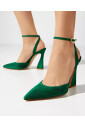 escarpins-en-daim-vert