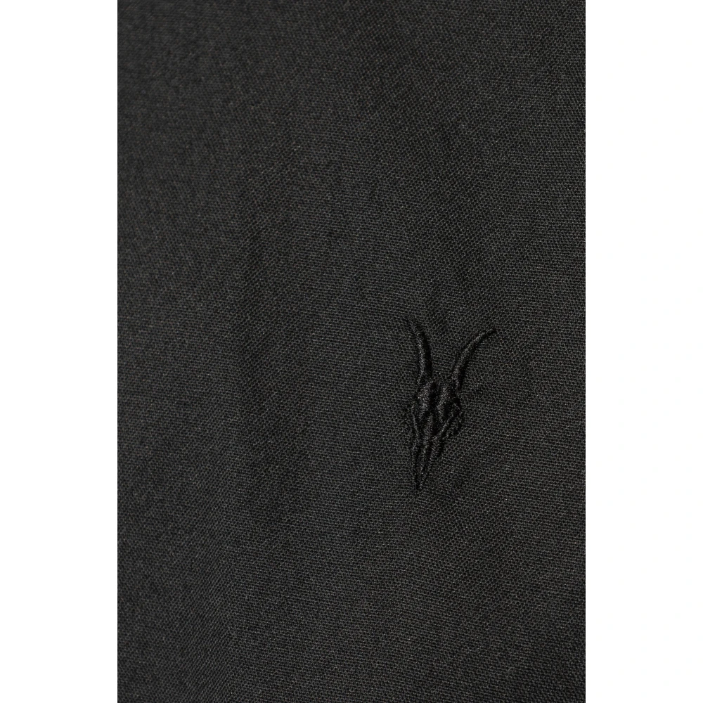 AllSaints Shirt Hawthorne Black Heren