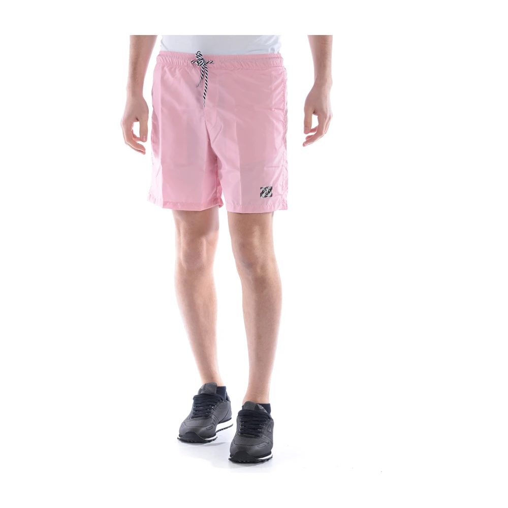 Daniele Alessandrini Casual Shorts Pink Heren