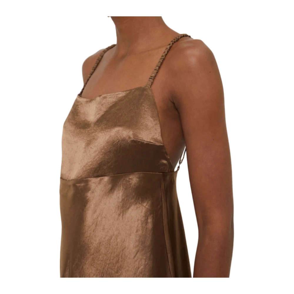 Max Mara Elegante Bruine Jurken Baden Brown Dames