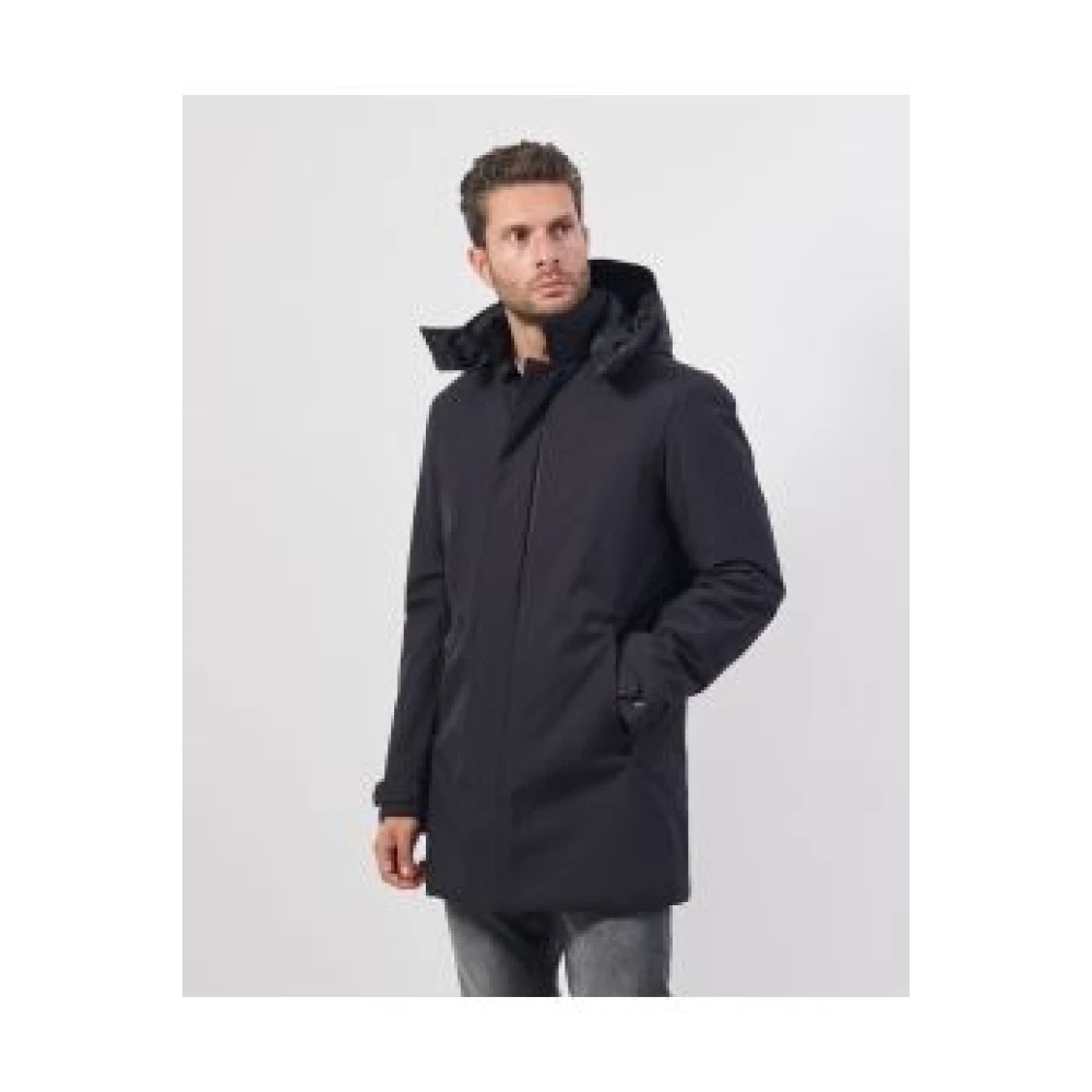 Save The Duck Blauwe Puffer Jas Blue Heren
