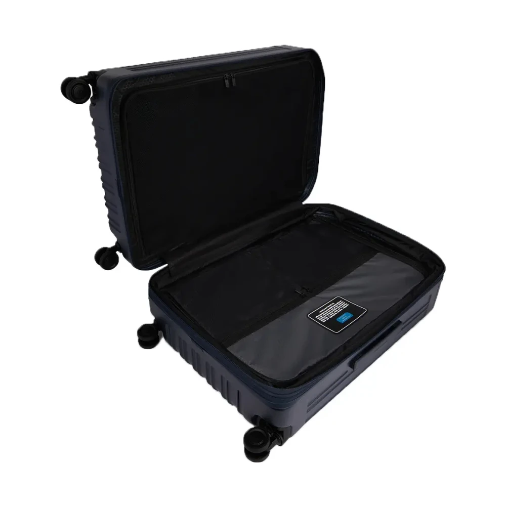 Piquadro Uitbreidbare vierwielige hardschalige trolleybagage Blue Unisex