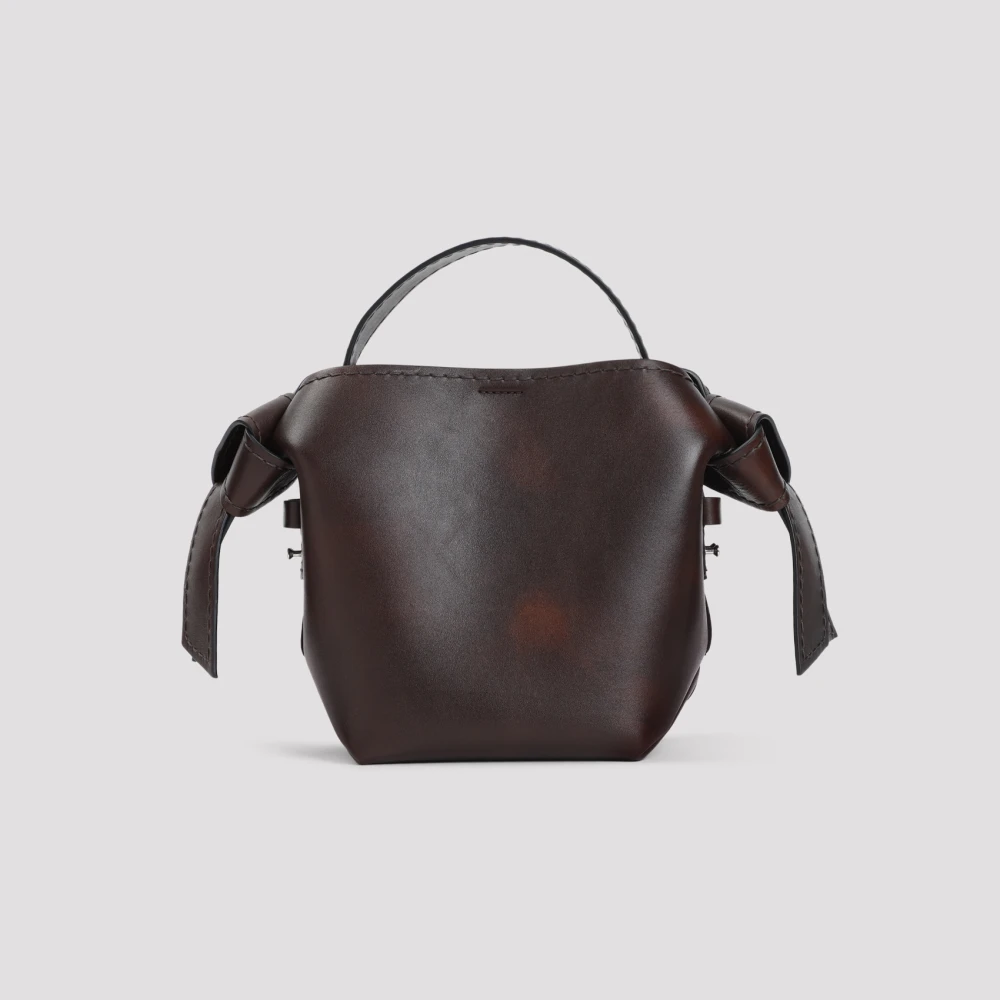 Acne Studios Donkerbruine Handtas Brown Dames