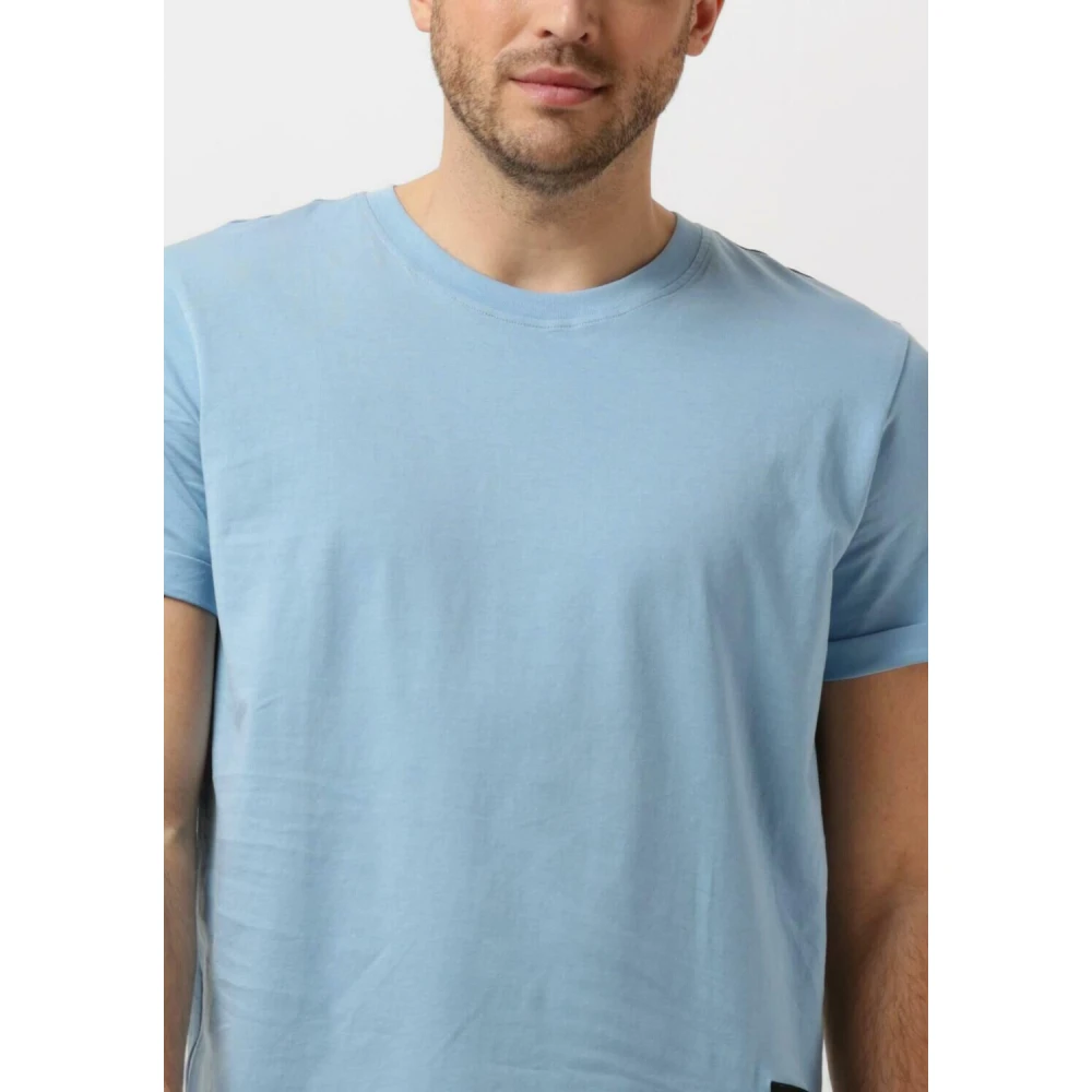 Calvin Klein Heren Polo T-shirt met Badge Blue Heren