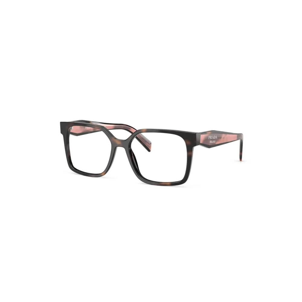 Prada Women's Brown Glasses,, Pr B03v 23A1o1 Optical Frame Medium