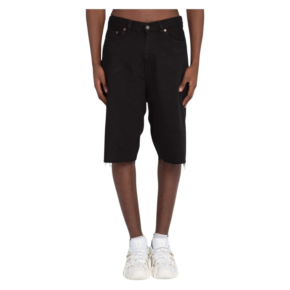 Haikure Jo Denim Shorts Black Heren