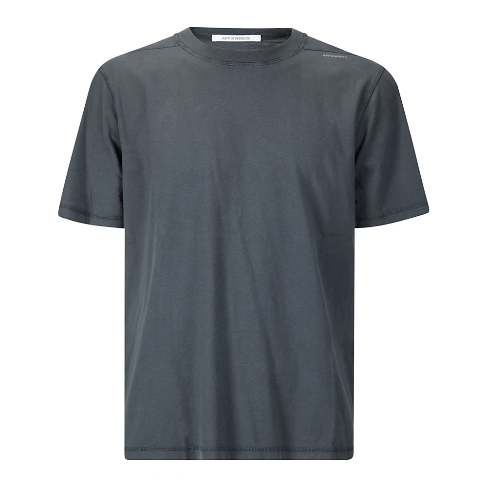 Affxwrks Casual Wrks T-Shirt Gray Heren