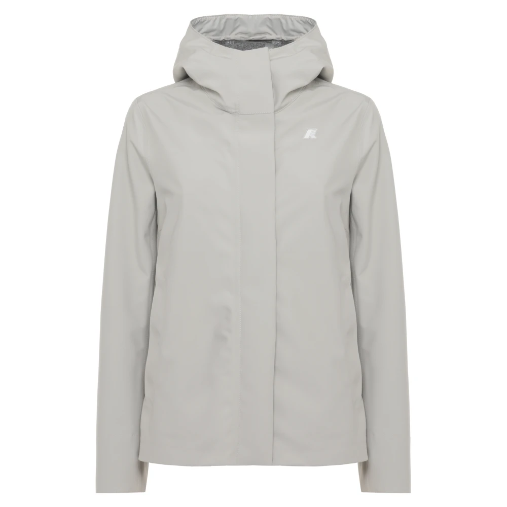 K-Way Damen Beige Jacken, Lgröße: