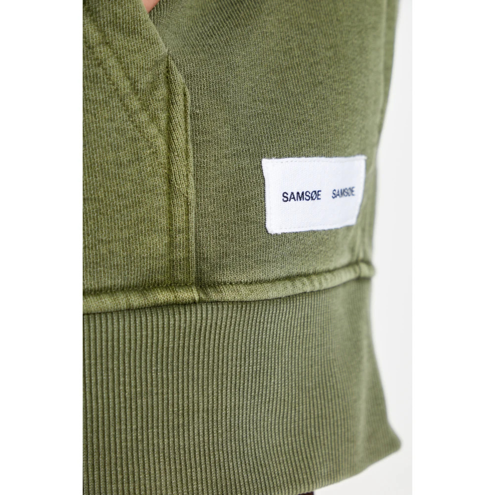Samsøe Sweatshirt Sapigment Green Heren