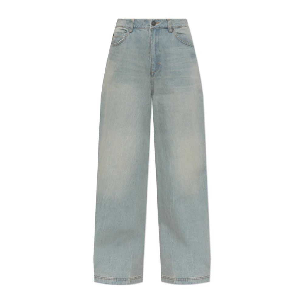 adidas Originals Wijde jeans Blue Dames