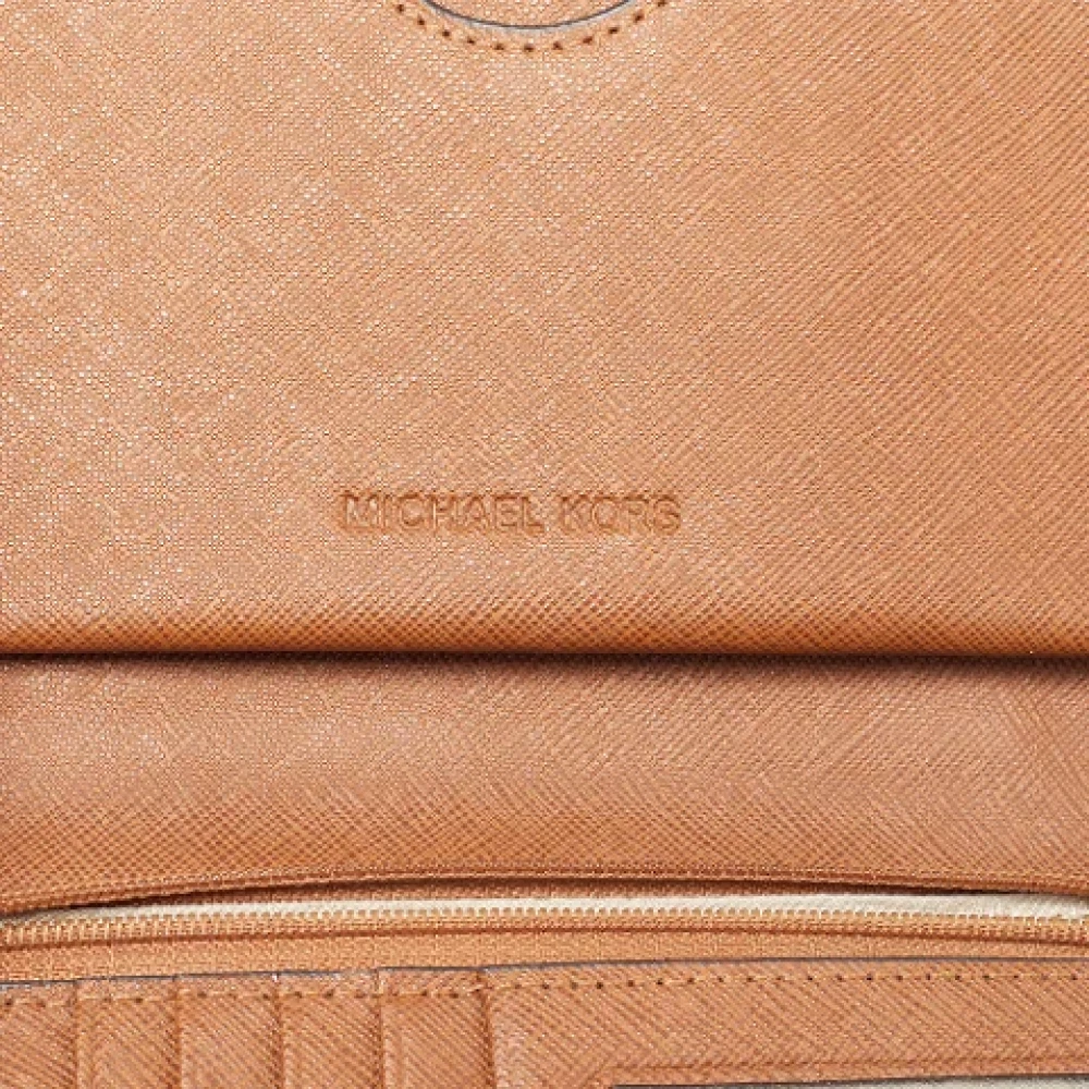 Michael Kors Pre-owned Leather wallets Brown Dames