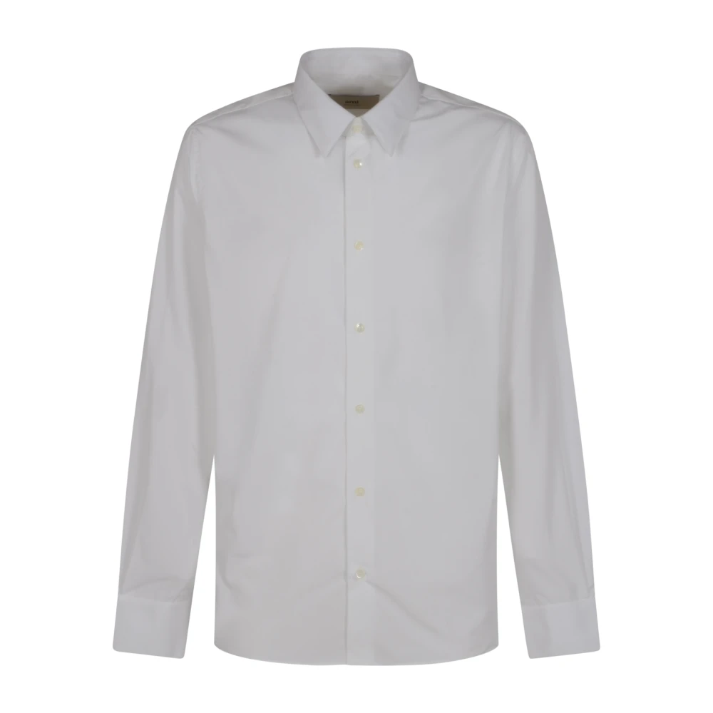 Ami Paris Uomo Bianco Magliette, L, New,