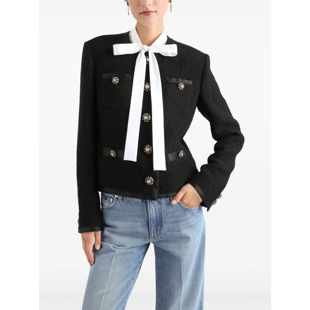 Dolce & Gabbana Zwarte damesjas Black Dames