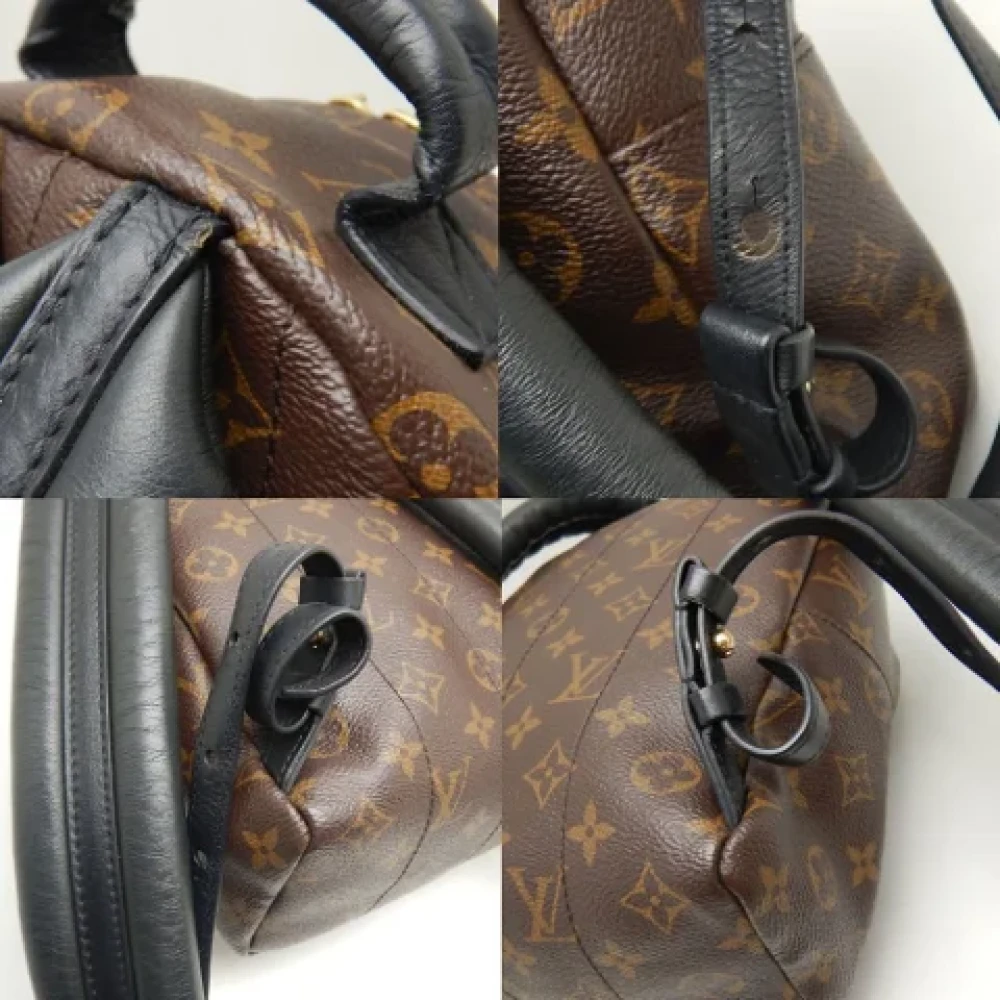 Louis Vuitton Vintage Pre-owned Canvas backpacks Brown Dames