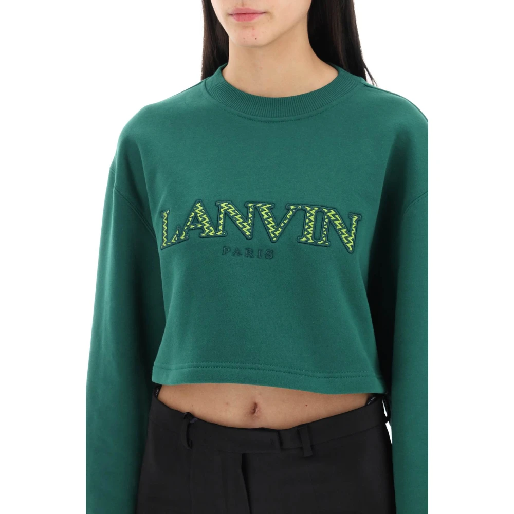 Lanvin Sweatshirts Green Dames
