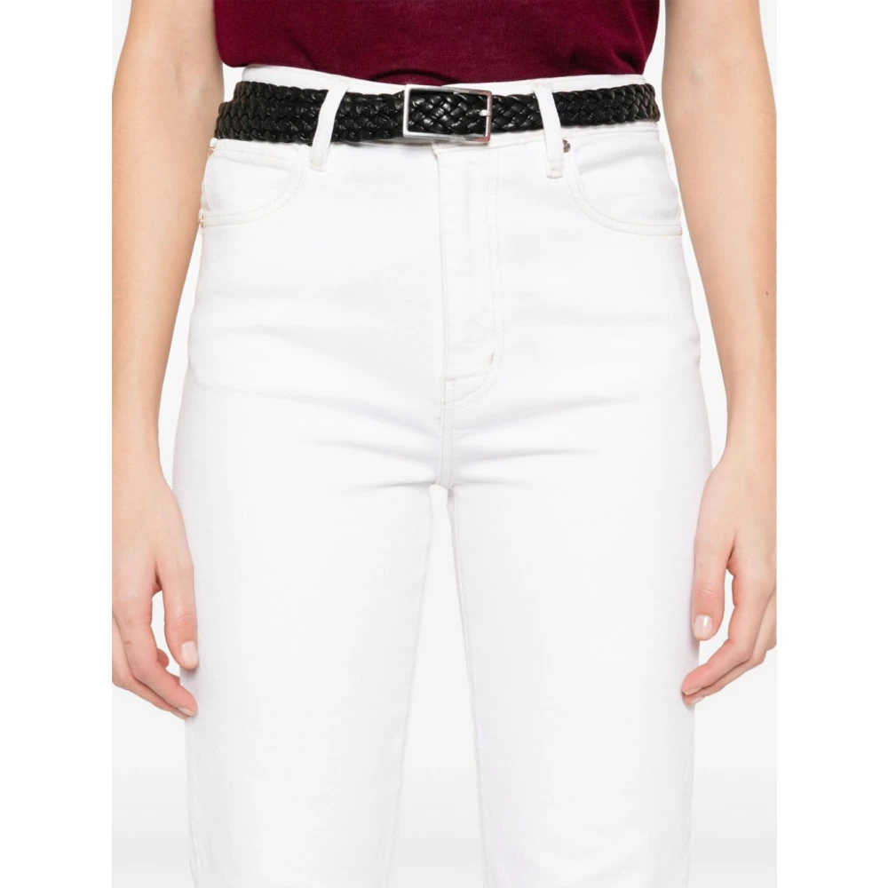 Frame Witte Ruler Jeans White Dames