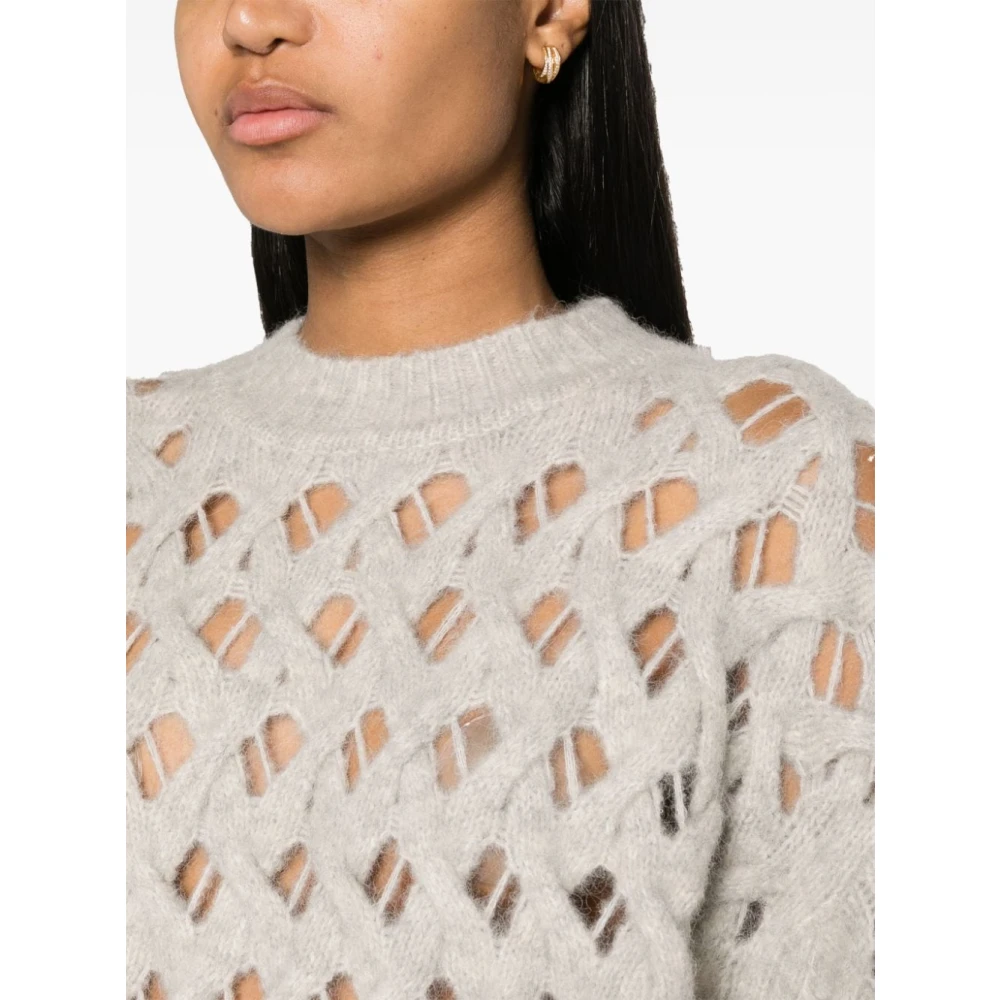 Isabel Marant Étoile Beige Sweater Aw24 Beige Dames
