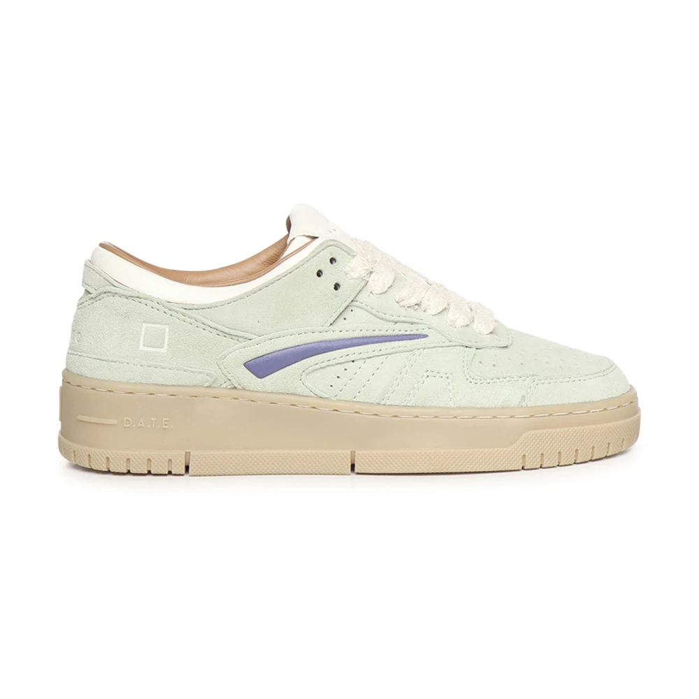 D.a.t.e. Women's Green Sneakers, 6 Uk, Torneo Trainers