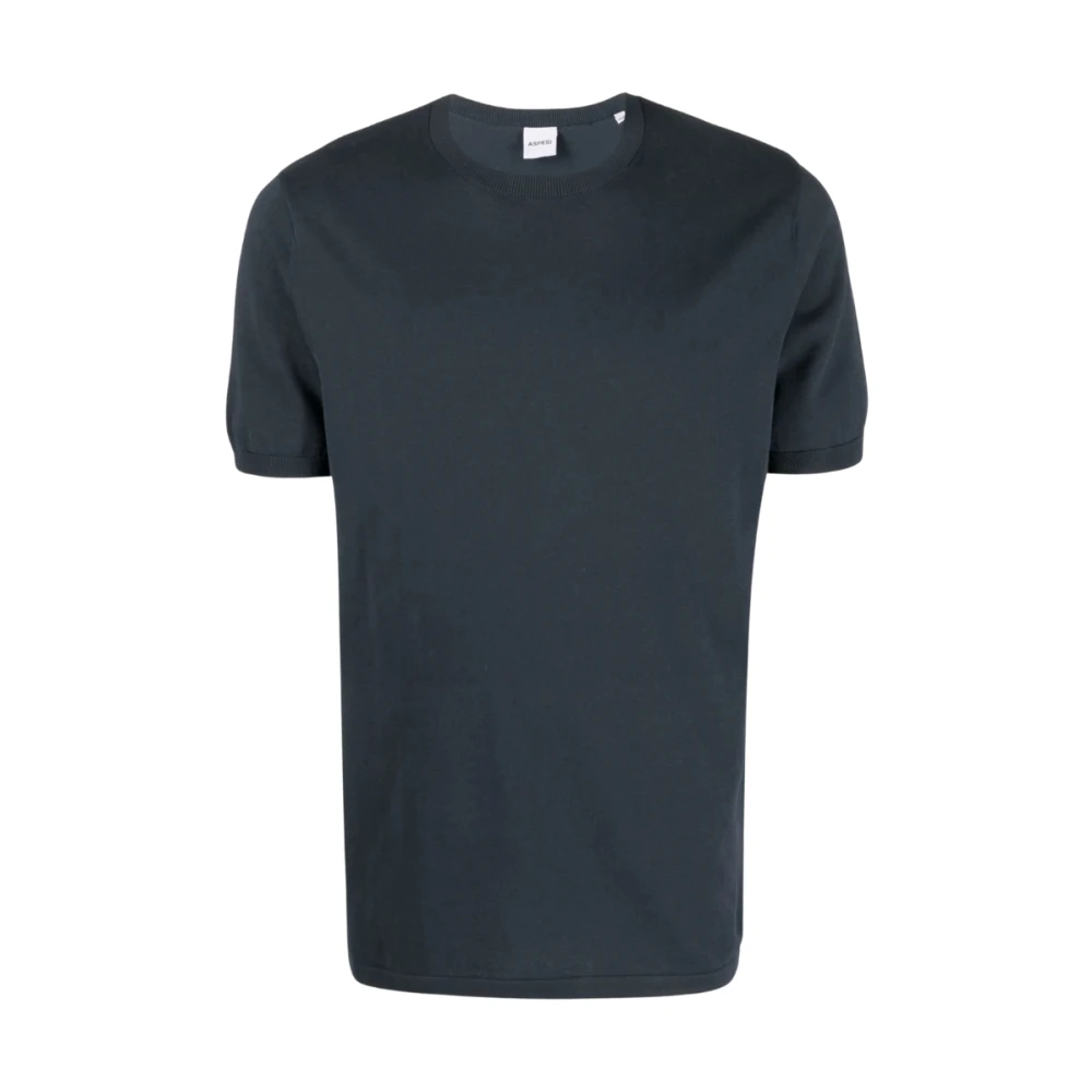 Aspesi - Tops > T-Shirts - Blue - Aspesi - Modalova