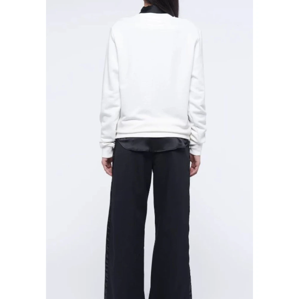 John Richmond Dames Sweatshirt Modieuze Stijl White Dames