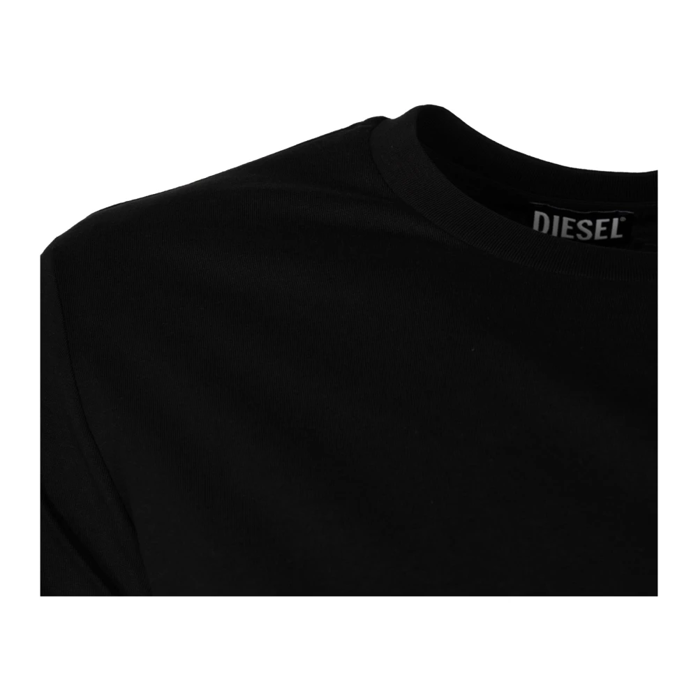 Diesel T-Shirts Black Heren