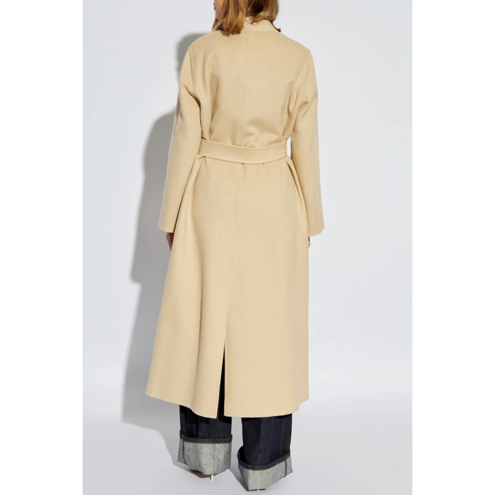 Max Mara Jas Vezzose Beige Dames
