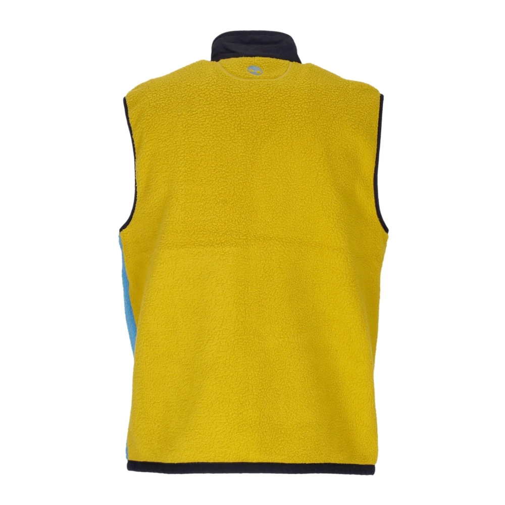Timberland Sherpa Fleece Vest Golden Palm Multicolor Heren