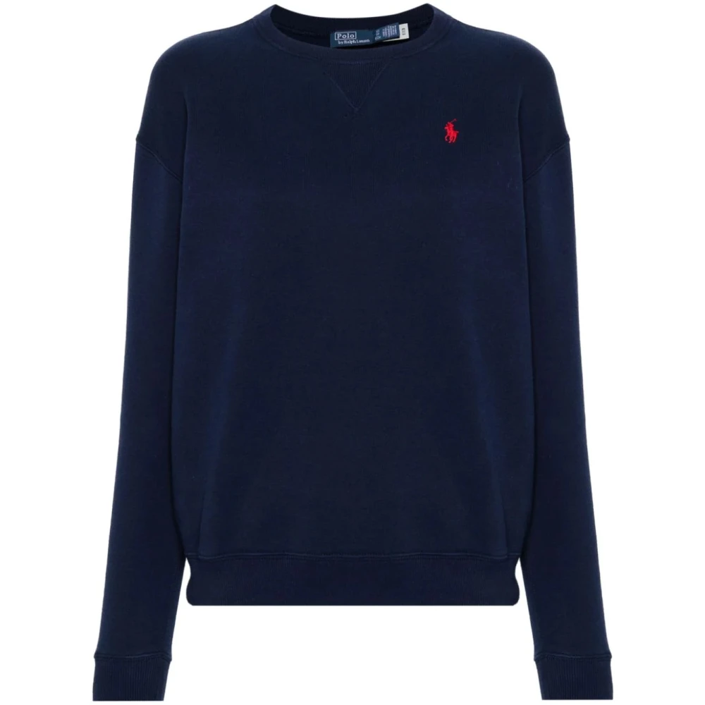 Ralph Lauren Lange Mouw Sweatshirt Blue Dames