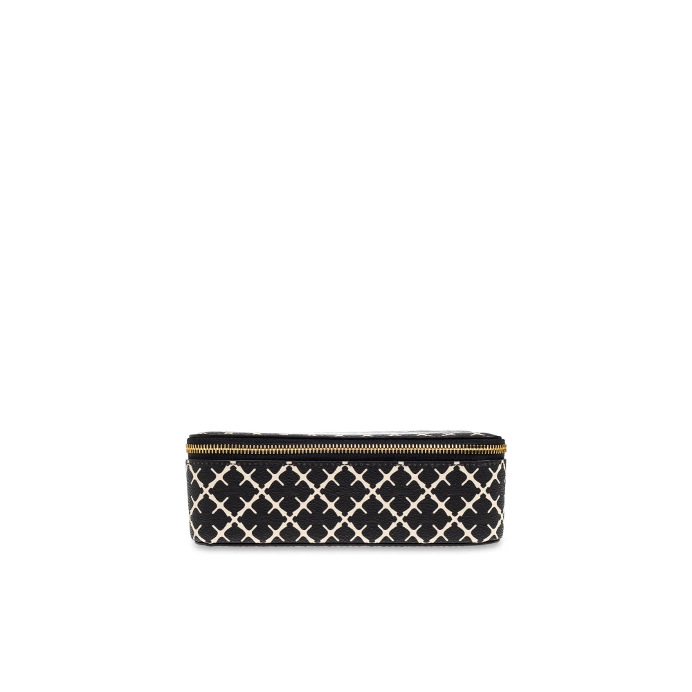 By Malene Birger, Tassen , Dames, Zwart, ONE Size, Leer, Cosmeticatas Bea