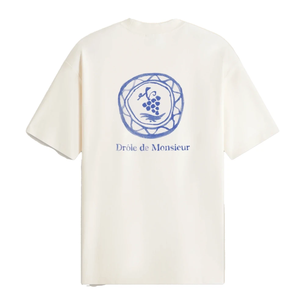 Drole de Monsieur T-Shirts Beige Heren