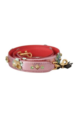 rosa-laeder-studded-skulderrem