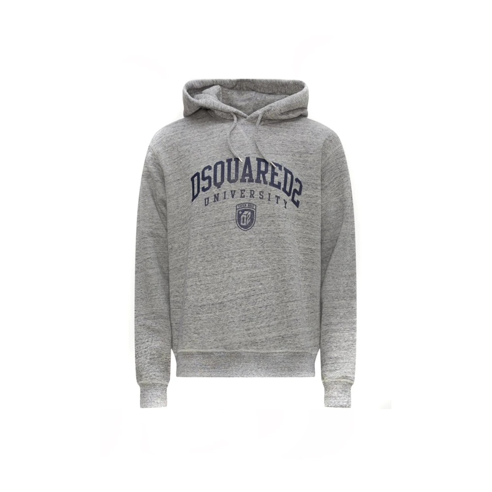 Dsquared2 Men's Gray Stylish Hoodie - Hoodies - 2XL - Sweatshirts & Hoodies