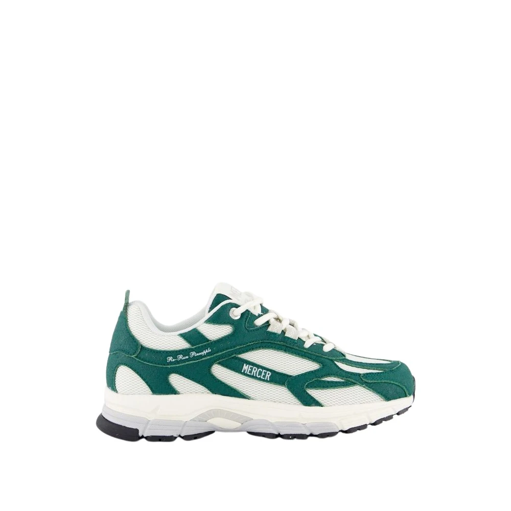 Mercer Amsterdam Ananas Re-Run Sneakers Dames Schoenen Groen