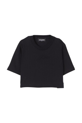 t-shirt-enfant-noir-manches-courtes