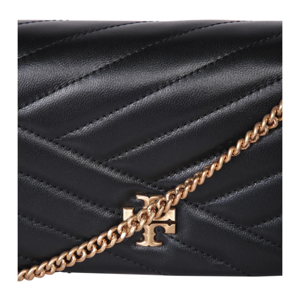 TORY BURCH Zwarte Chevron Schoudertas Black Dames