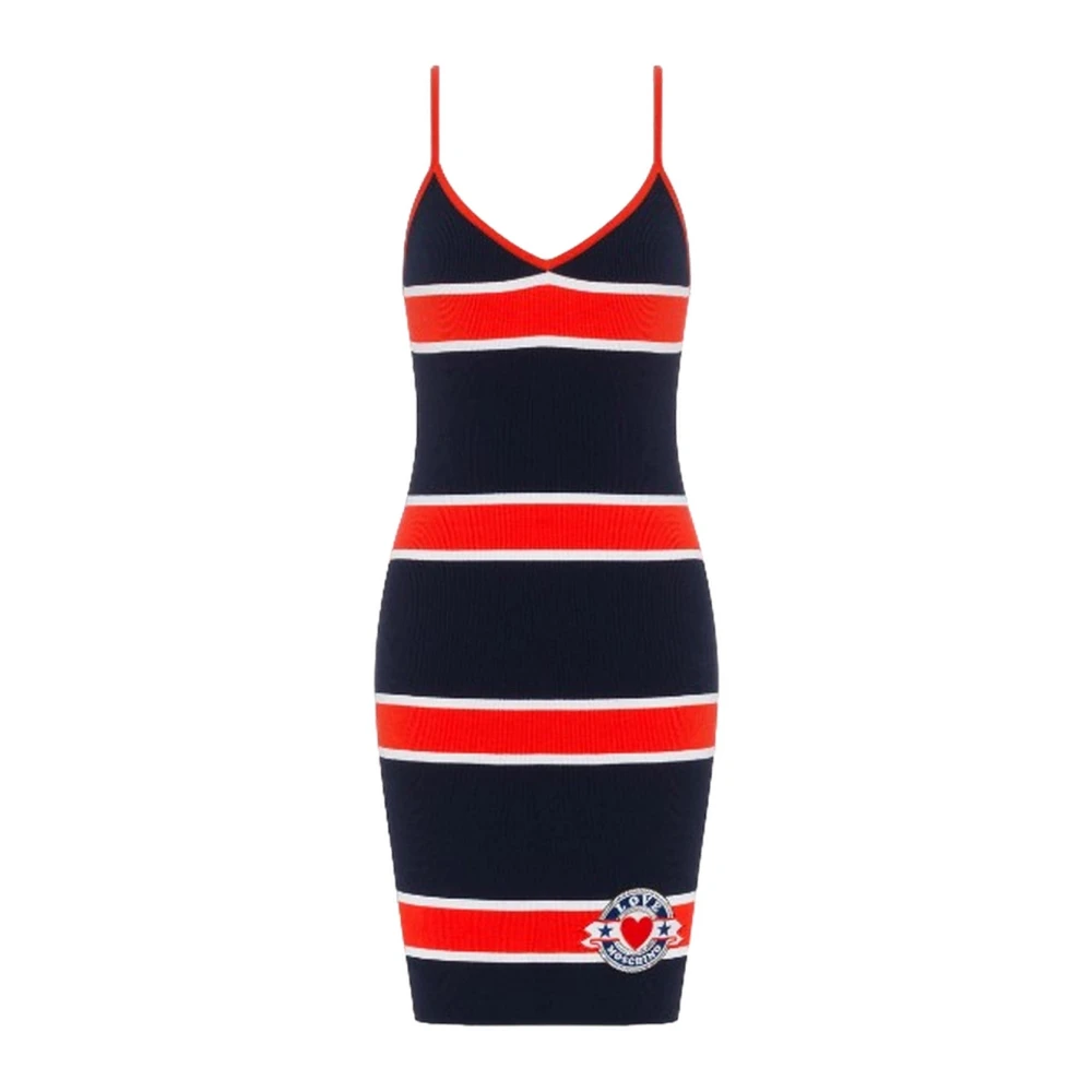 Love Moschino Women's Blue Summer Dresses, Xs, Summer Day Dress