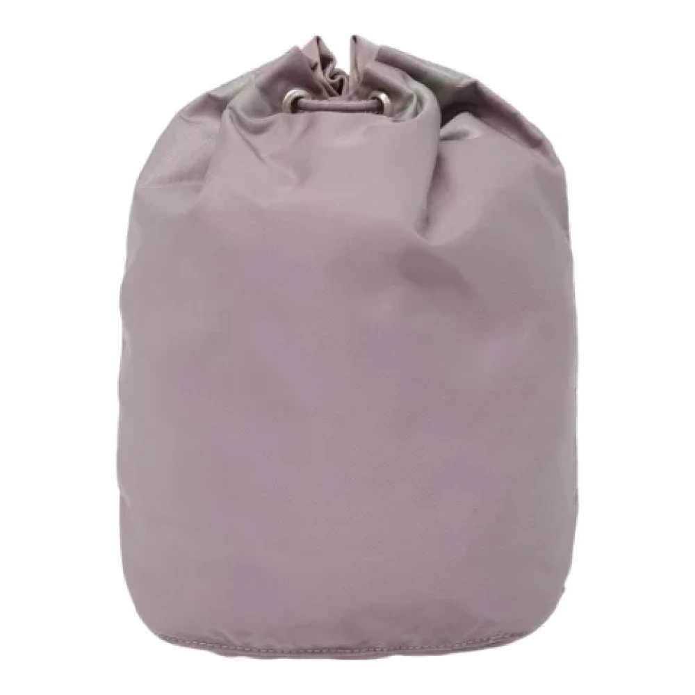 Prada Vintage Pre-owned Nylon pouches Purple Dames