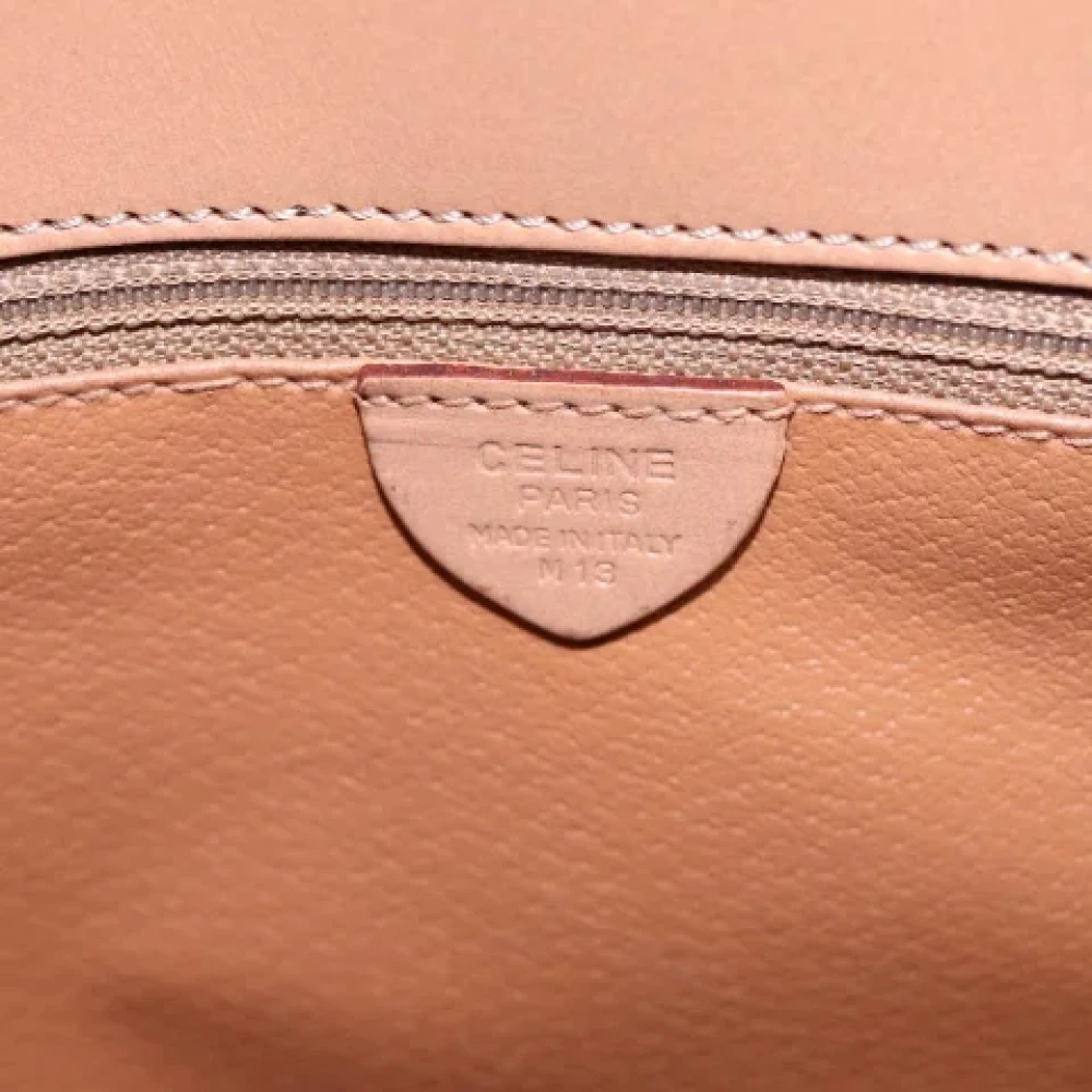 Celine Vintage Pre-owned Leather shoulder-bags Brown Dames