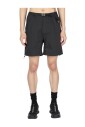 technische-shell-shorts-met-gesp-riem