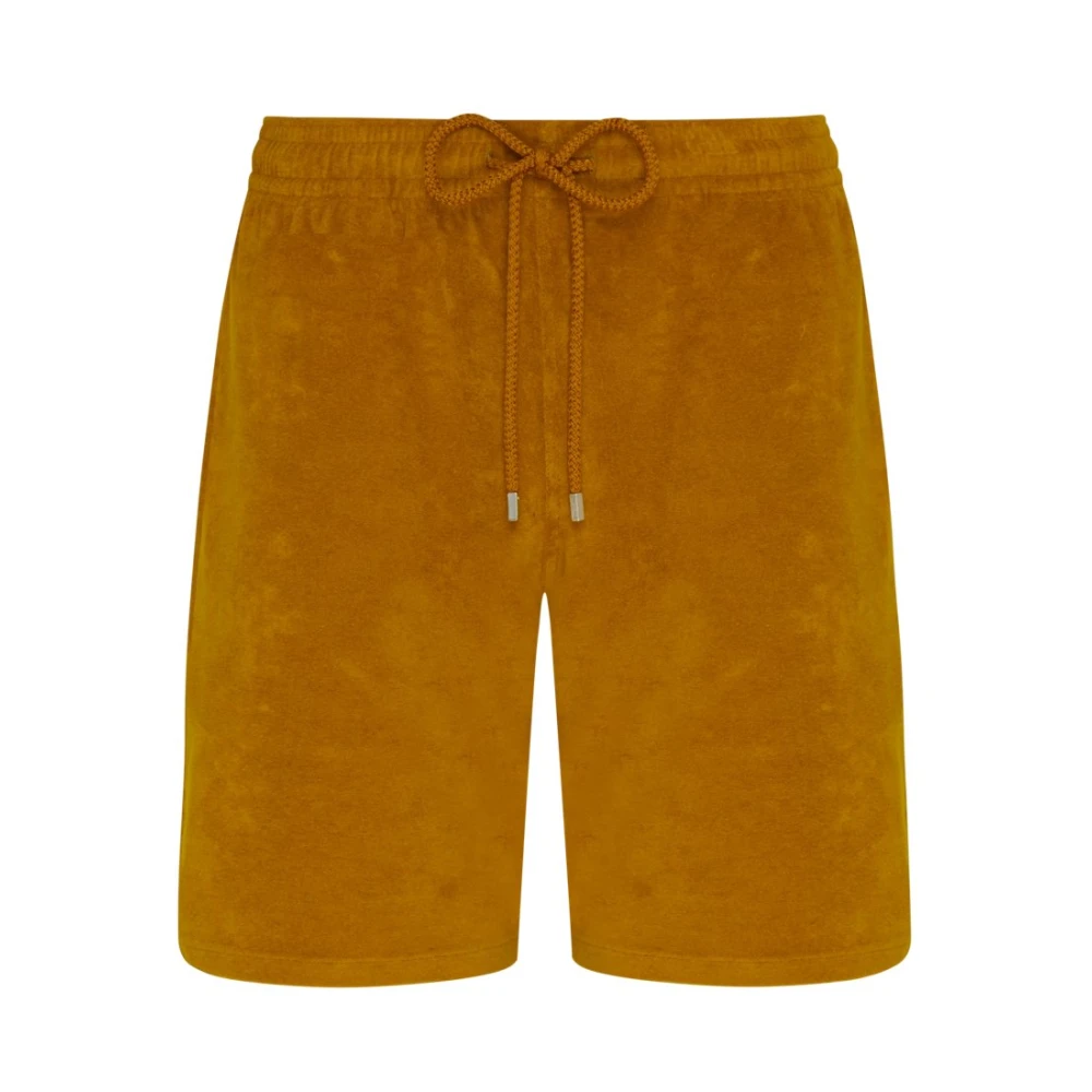 Vilebrequin Uomo Giallo Pantaloncini, M, New,