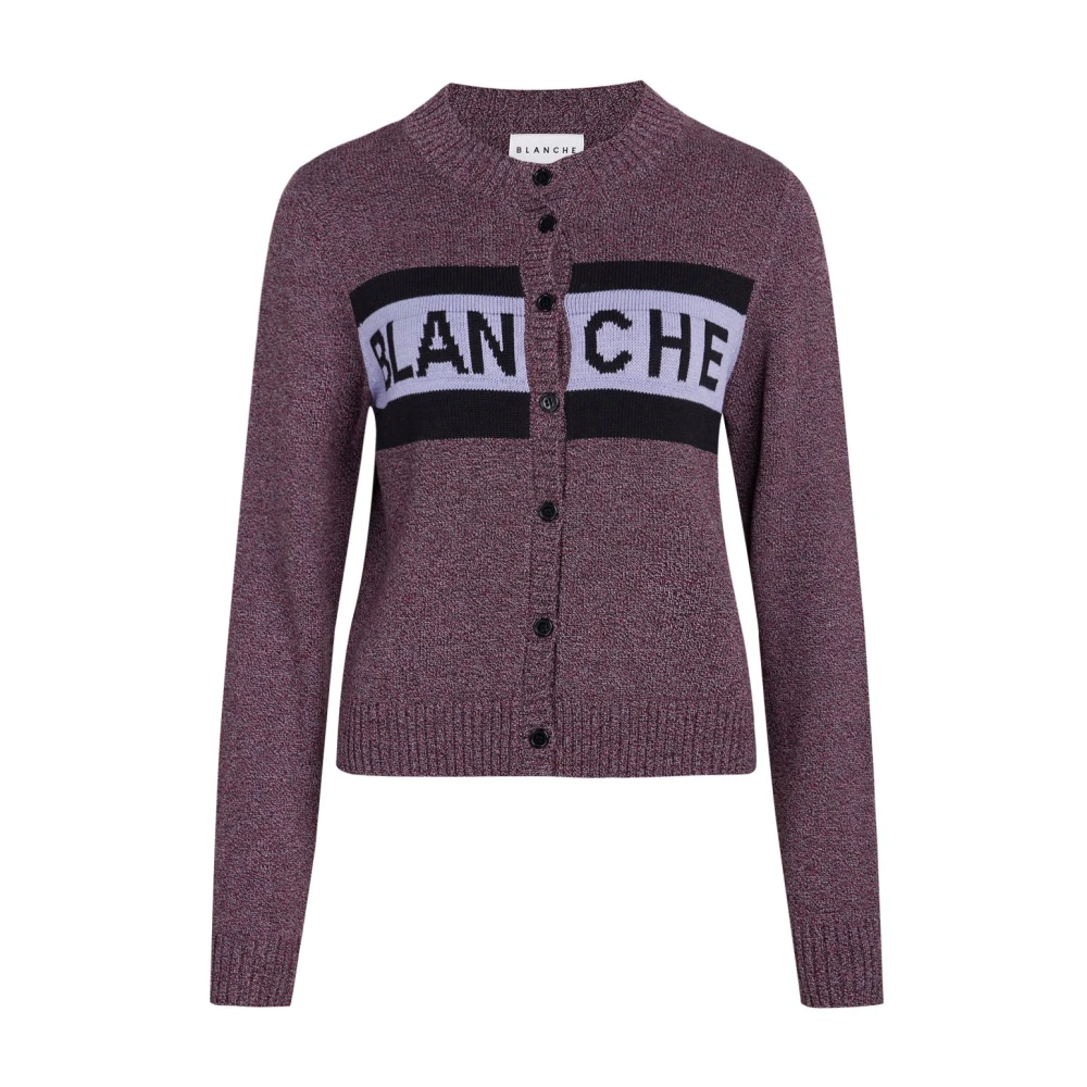 Blanche Cardigan Purple Dames