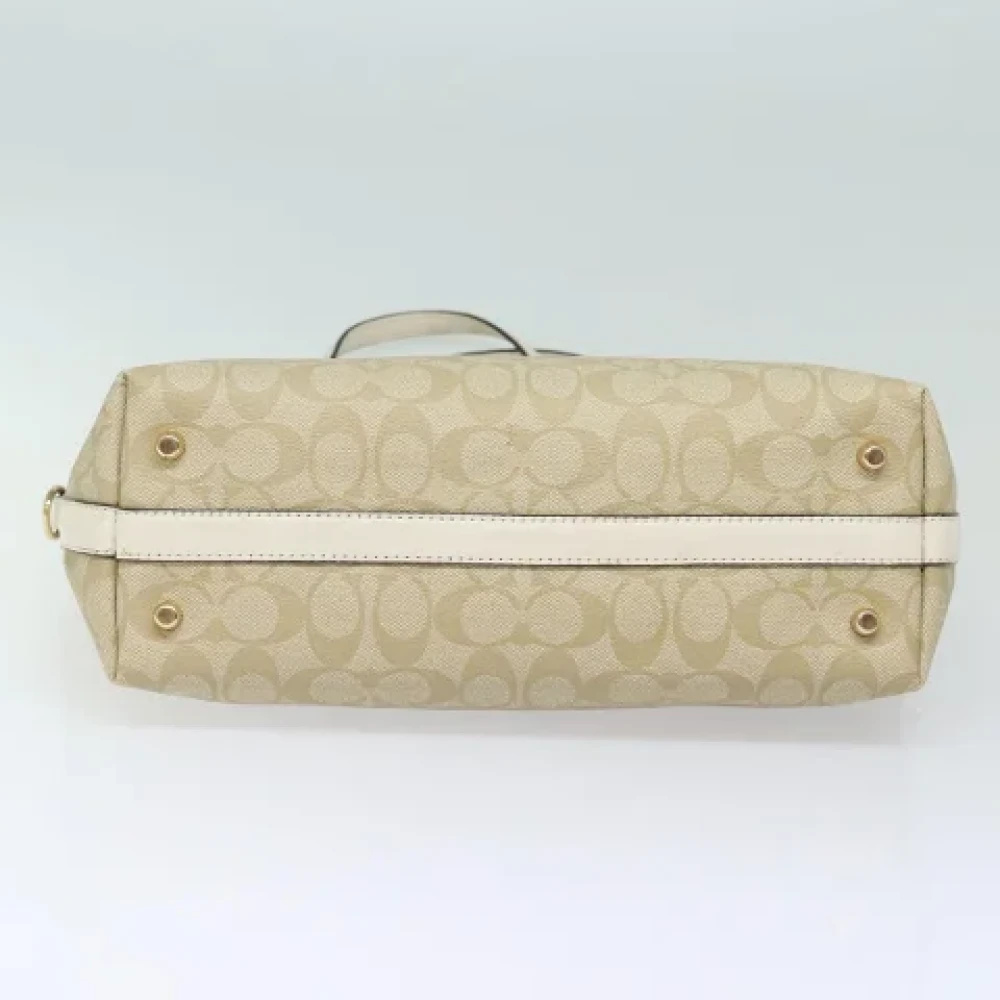 Coach Pre-owned Canvas totes Beige Dames