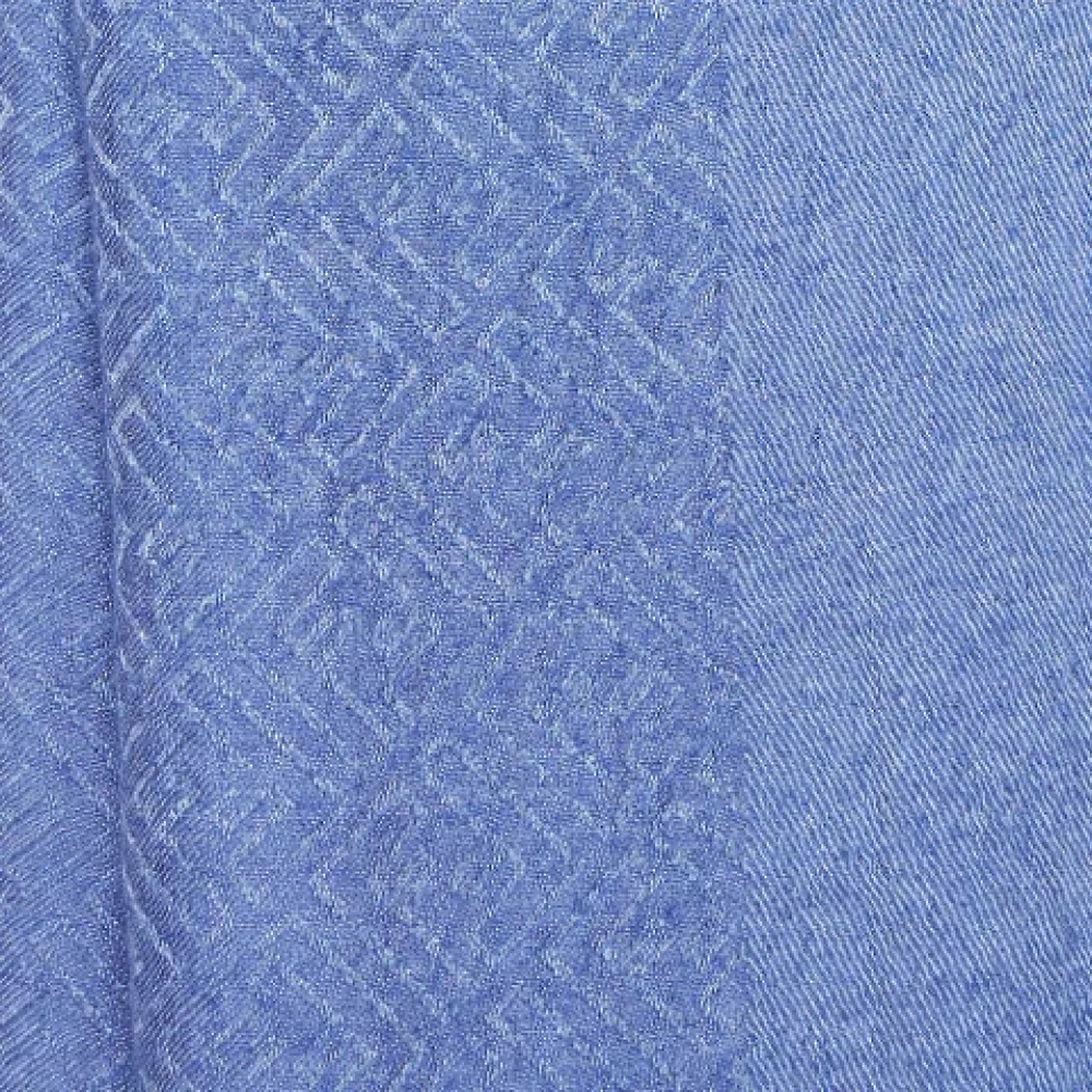 Fendi Vintage Pre-owned Cashmere scarves Blue Dames