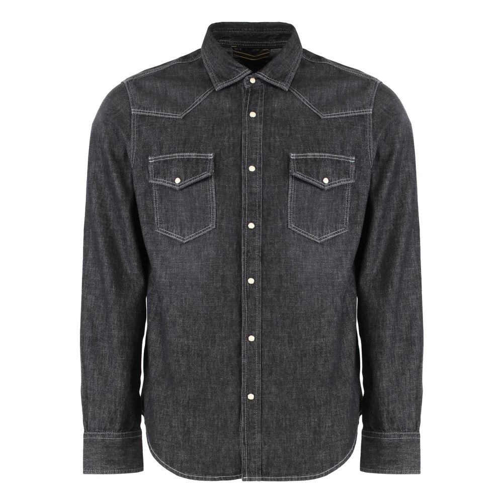Shirts > Denim Shirts - - Moorer - Modalova