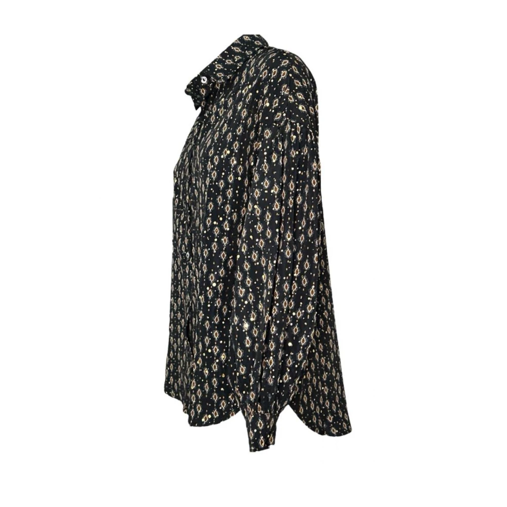 Molly Bracken Katoenen overhemd met patroon Multicolor Dames