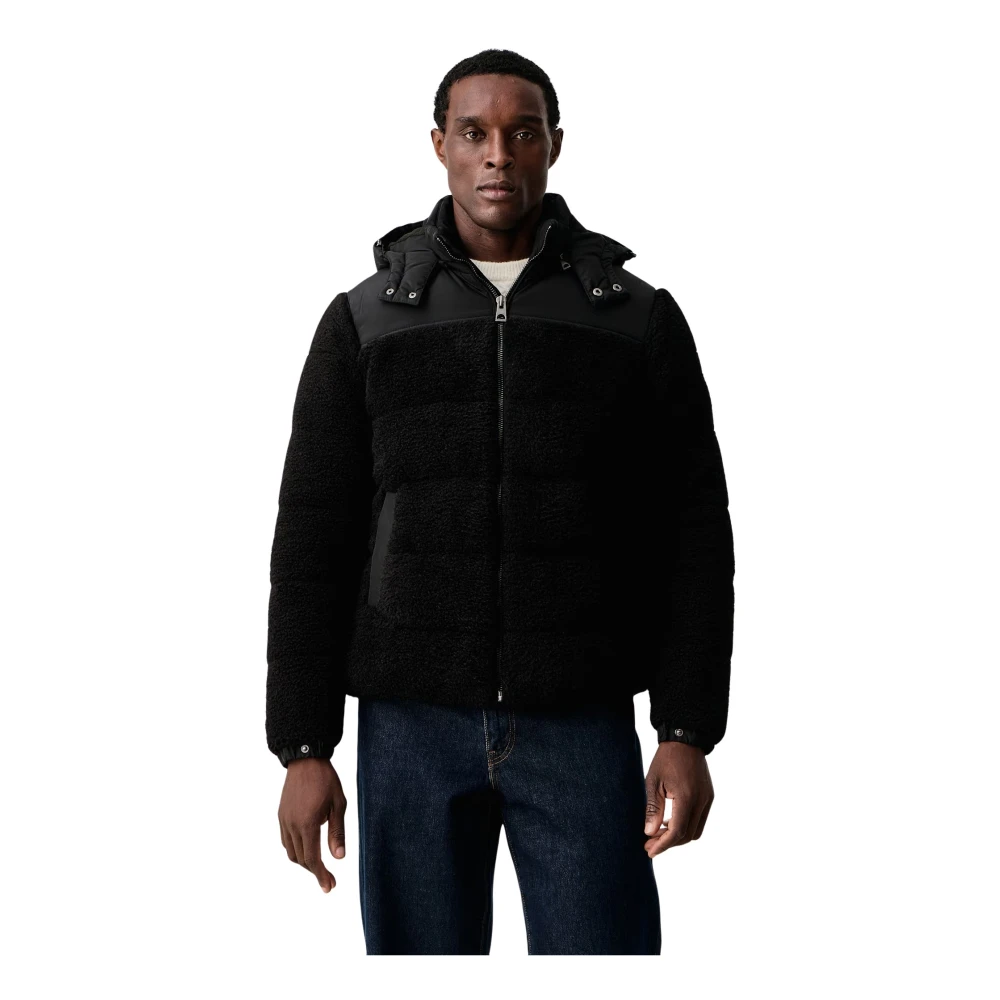 Guess , Herren, Jacken, Schwarzk, L